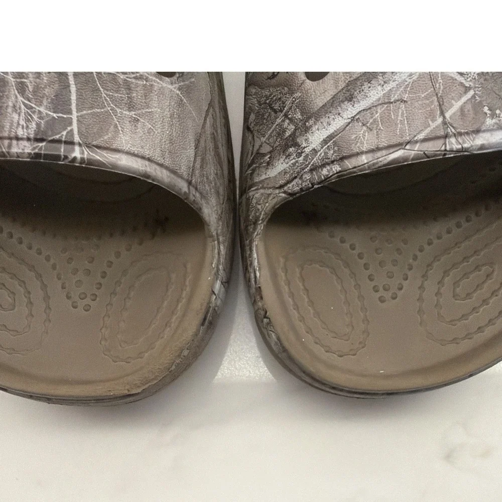 Crocs Classic All-Terrain 12 Realtree Edge Camo Sandals Men's Camouflage Slides